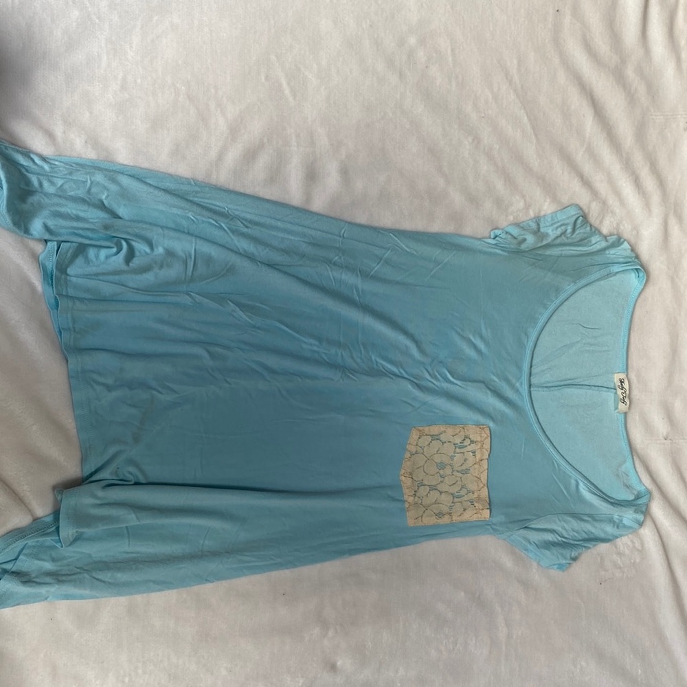 Light blue mini dress